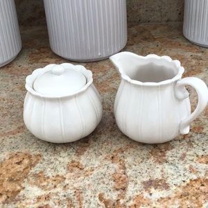 New Creamer and Sugar